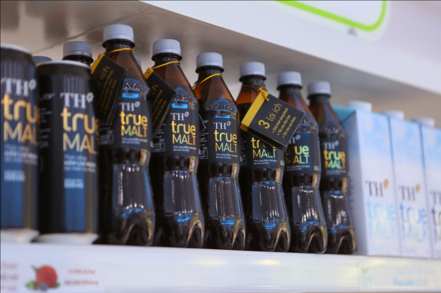 TH true MALT là nước uống giải khát tiên phong giảm hàm lượng đường trong sản phẩm, góp phần cân chỉnh thói quen ăn uống của người Việt