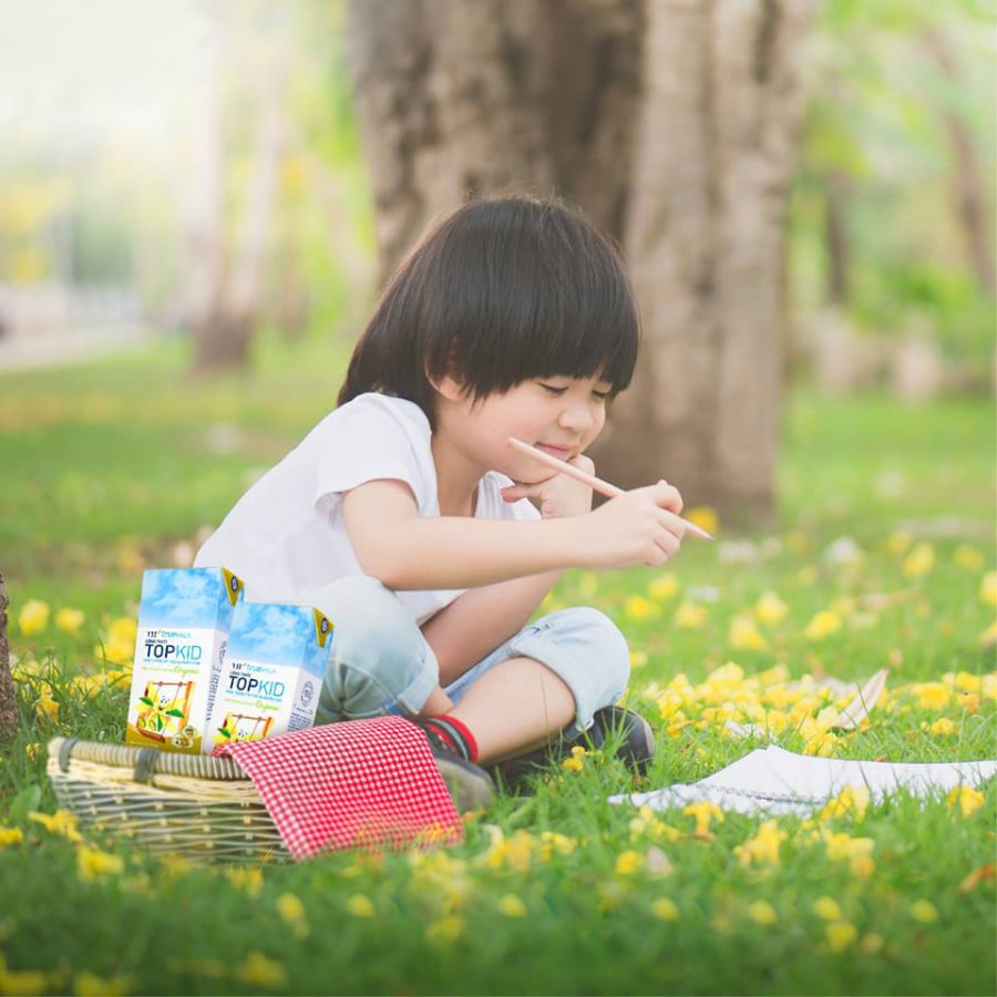 TOPKID được tính toán khoa học về hàm lượng, thành phần phù hợp với nhu cầu của trẻ nhằm mang lại ba lợi ích cho sự phát triển toàn diện