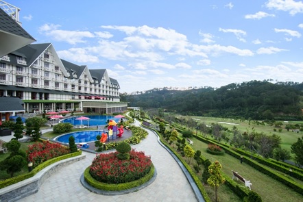 Một hướng khác của Swiss-belresort Tuyền Lâm - Đà Lạt