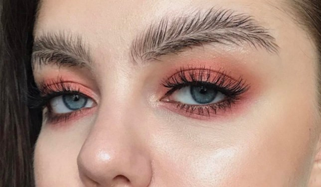Kiểu chân mày lá dừa cũng từng được các tín đồ làm đẹp áp dụng.  