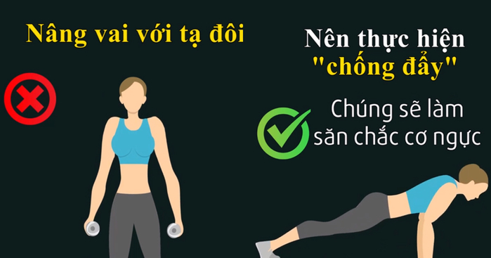 Nâng vai với tạ đôi trông có vẻ lành mạnh nhưng lại khiến bờ vai trở nên thô kệch. Giải pháp thay thế cho bạn chính là bài tập chống đẩy, động tác này không chỉ giúp rèn luyện Sh88bet đăng ký miễn phí mà còn thúc đẩy cơ ngực trở nên săn chắc.    