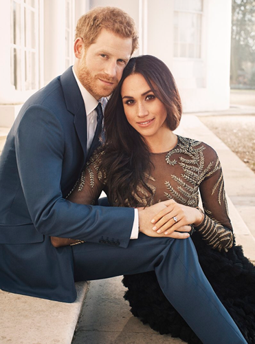 Bộ váy sang trọng của Ralph & Russo Meghan diện để chụp ảnh cưới có giá 75.000 USD.   