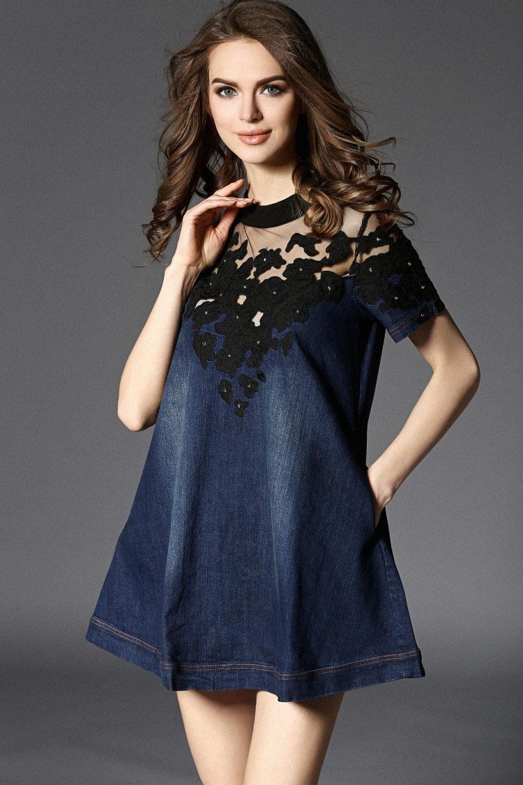 Denim đi một mình đã đẹp lắm rồi, nếu mặt không xinh và da không trắng thì diện set đồ này sẽ bị sến ngay.     