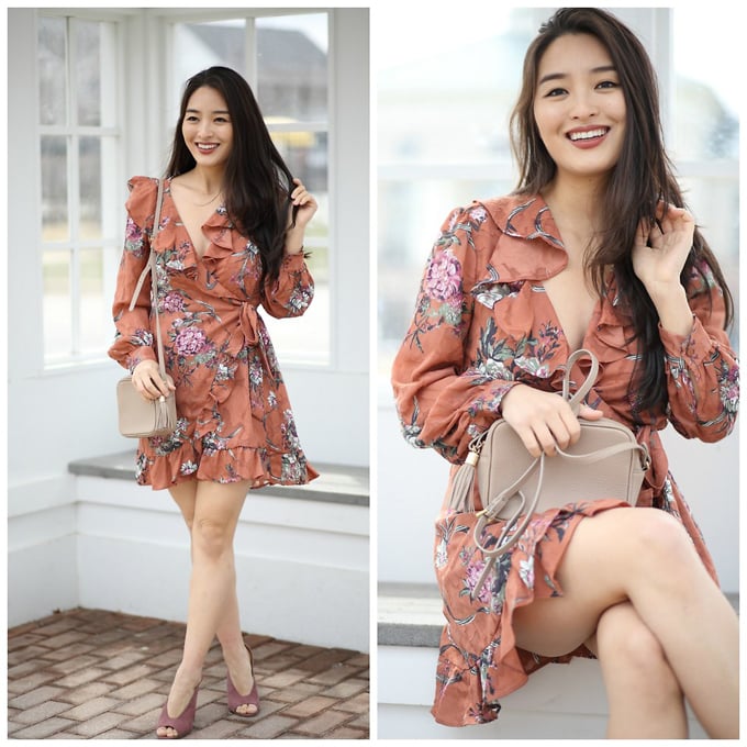 Váy thắt eo, váy vạt quấn là Shbet999 com đăng nhập hot trend ở mùa này. Bạn gái sẽ thêm phần duyên dáng khi chọn váy bèo nhún, họa tiết tông màu thanh nhã.    