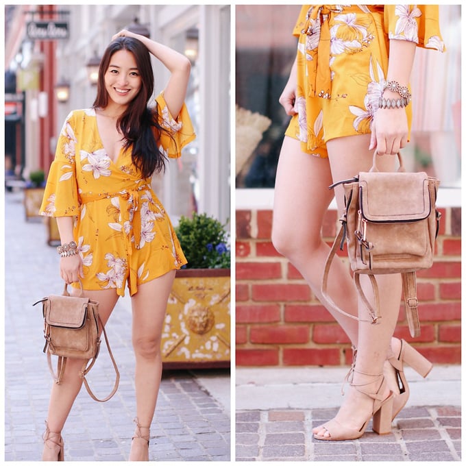 Jumpsuit dáng rộng vừa mang lại cảm giác thoái mái, vừa tôn nét gợi cảm cho phái đẹp.     