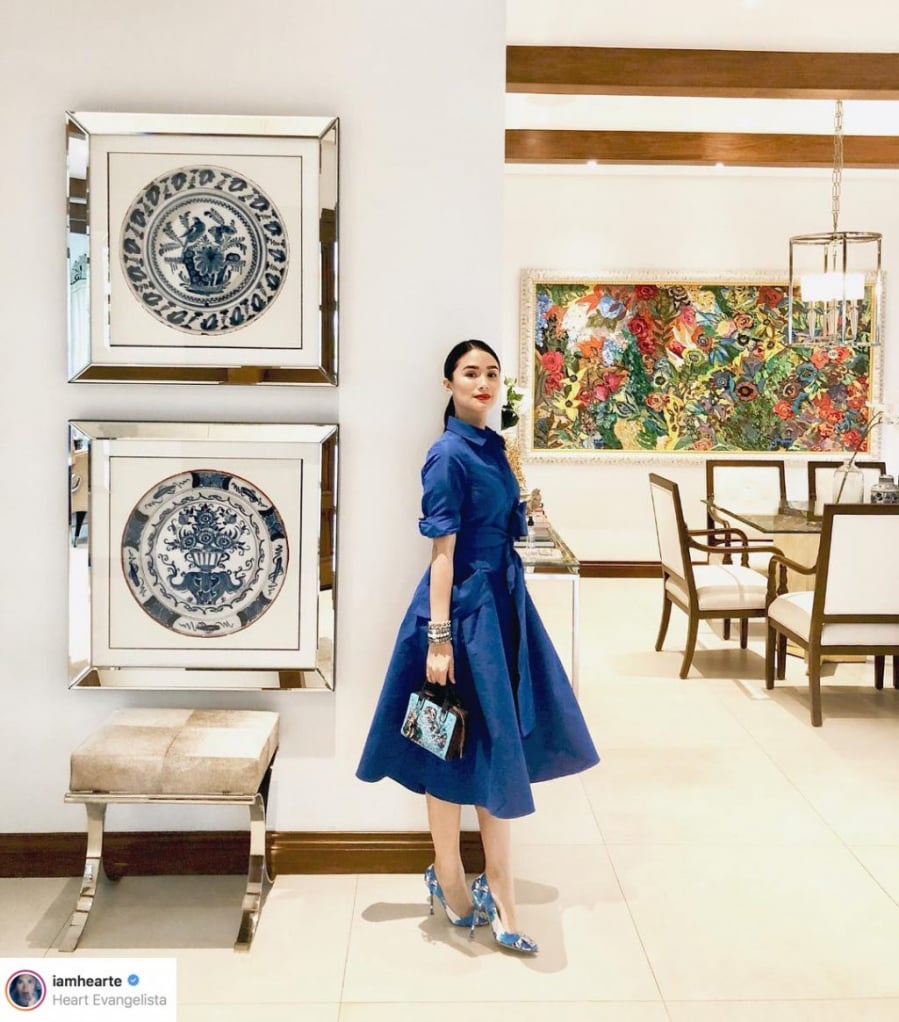 Heart Evangelista có cách phối Shbet999 com đăng nhập rất thanh lịch và trang nhã.