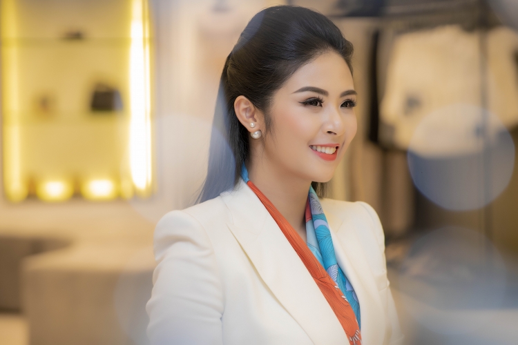 Ngọc Hân cũng xuất hiện tại sự kiện