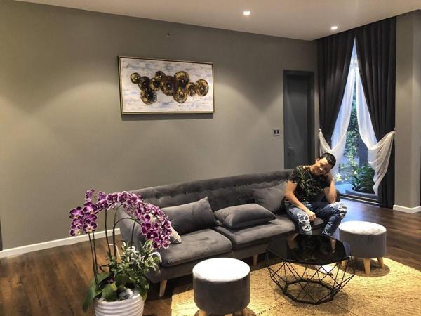 Nam ca sĩ tiết lộ căn nhà này có diện tích 600m2.    