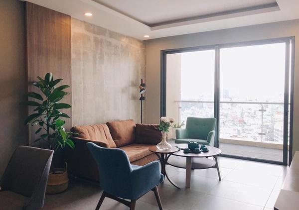 Sự mộc mạc đến từ màu xám của bê tông.  