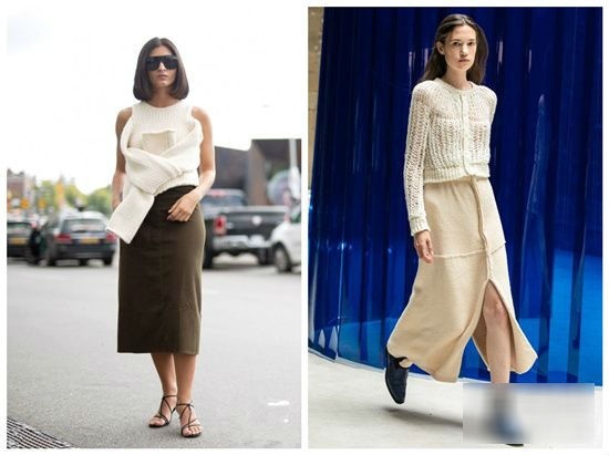 Kết hợp áo len với chân váy bút chì sẽ giúp bạn trông trẻ trung, năng động mà vẫn giữ được nét quyến rũ.    