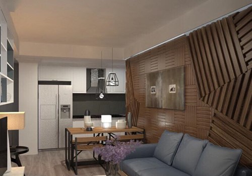 Tông màu trầm được sử dụng cho hầu hết trong không gian sống hiện đại đem đến cảm giác yên bình, thư thái.    