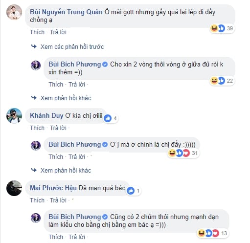 Trái ngược với hình ảnh của một cô ca sĩ nữ tính, nhẹ nhàng, những bản nhạc có phần u buồn, Bích Phương khiến công chúng thích thú vì sự hài hước, 