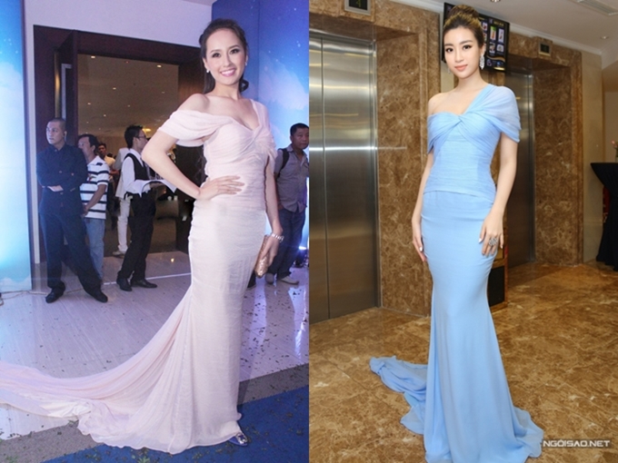 Tại họp báo chung khảo phía Nam  Hoa hậu Việt Nam 2018, Đỗ Mỹ Linh diện chiếc váy gam màu pastel của nhà thiết kế Lê Thanh Hòa. Tuy nhiên, nhiều khán giả tinh ý phát hiện chiếc váy của Đỗ Mỹ Linh giống một thiết kế thương hiệu nước ngoài đã được Mai Phương Thúy diện cách đó 6 năm. Cả hai có sự tương đồng từ phom dáng đến chi tiết choàng vai.    
