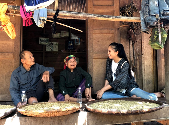 Cô cũng được chào đón ở những nơi mình ghé thăm.