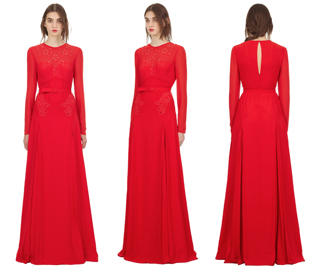 Đây là chiếc váy của thương hiệu Celf-portrait, nó có giá 400£ ~ 12 triệu VNĐ.    