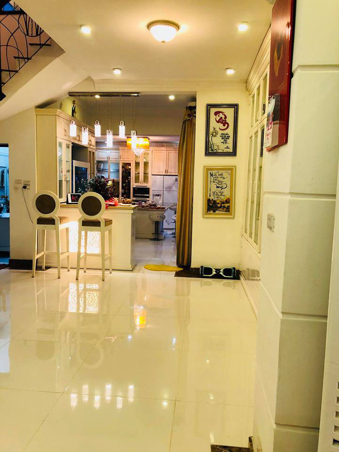 Góc phòng bếp sáng sủa, ấm cúng    