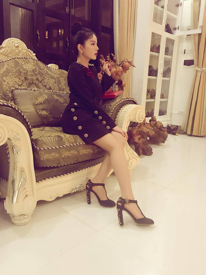 Lệ Quyên đã từng chụp rất nhiều bức ảnh tại chiếc ghế này    