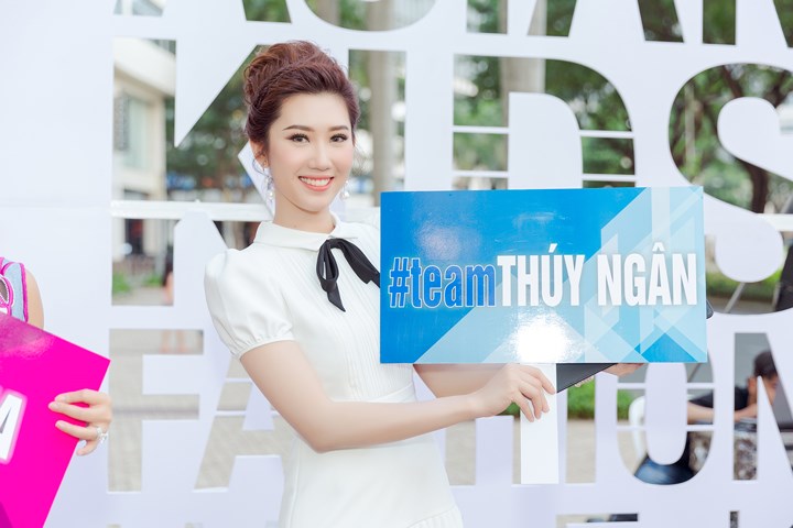 Buổi casting diễn ra trong không khí hào hứng, sôi nổi khi thu hút hàng trăm mẫu nhí trong và ngoài nước ở độ tuổi từ 4 đến 16.  