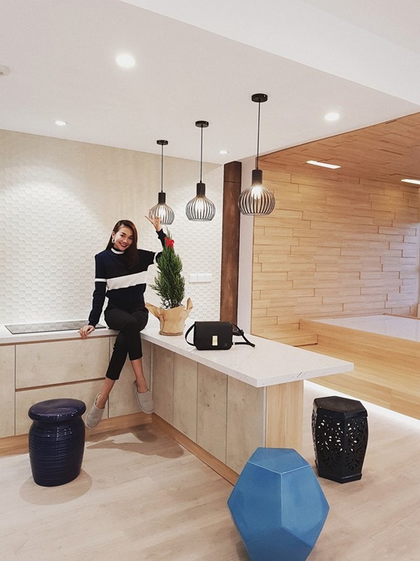 Một trong những góc nhà được thiết kế hoành tráng của Thanh Hằng    