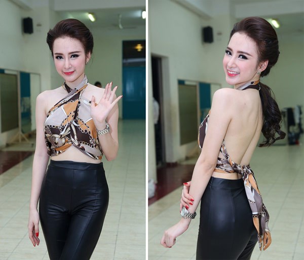 Chỉ bằng vài nút thắt cơ bản, Angela Phương Trinh khoe trọn đường cong Sh88bet đăng ký miễn phí với chiếc áo kiểu cách    