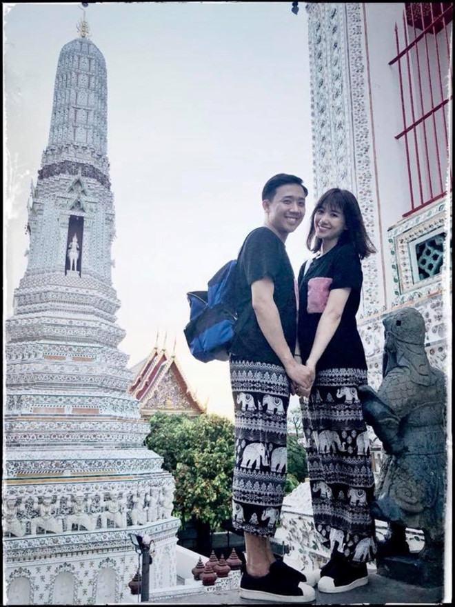 Trong chuyến du lịch gần đây, vợ chồng Trấn Thành đã 