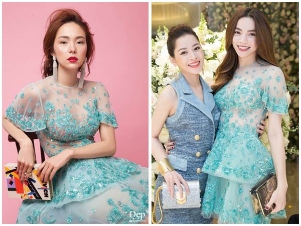 Cả hai cũng từng cùng diện một thiết kế đến từ thương hiệu Zuhair Murad có giá 160 triệu đồng.  