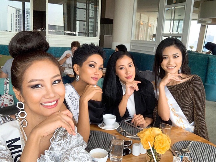 Vẻ đẹp cá tính của đại diện Việt Nam không bị trộn lẫn với ai tại cuộc thi này.    