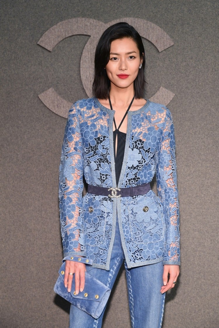 Thiên thần Victoria's Secret Liu Wen luôn nằm trong danh sách khách mời VIP của nhà mốt này.  