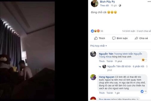 Clip Hoa vinh cởi trần đàn cho cô gái nghe sau khi cả hai lãng mạn trên giường xong  