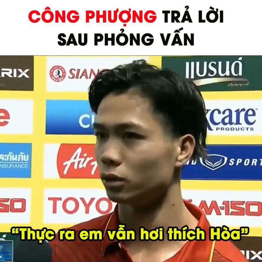Nhưng mà dù gì, Hoà Minzy cũng không ngăn được sự thật về chuyện cộng đồng mạng bàn tán về tỉ-số-HOÀ trong một trận đấu bóng đá đâu.  
