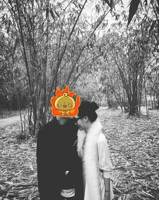 MC Minh Hà lần đầu khoe ảnh bạn trai với người hâm mộ hồi tháng 2/2018.