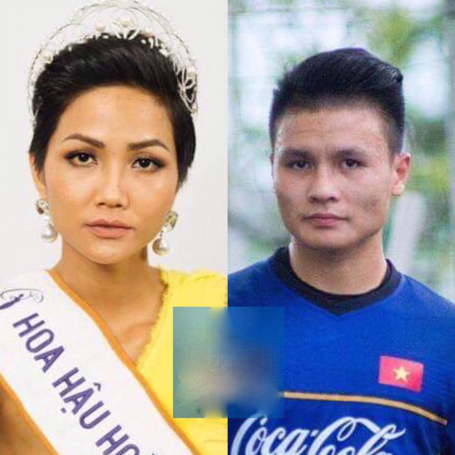 Đôi mắt của hai người nổi tiếng cũng khá giống nhau.    