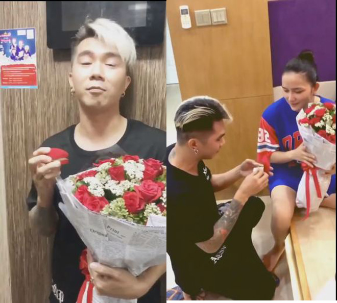 Sau một thời gian dài tìm hiểu, mới đây, Khánh Đơn đã cầu hôn Huỳnh Như và nhận được sự đồng ý của bạn gái. Mới đây, nam ca sĩ và bạn gái cũng đã đi đăng ký kết hôn và chính thức trở thành vợ chồng hợp pháp. Trên trang cá nhân của mình, vợ của Khánh Đơn cũng xúc động tâm sự: 