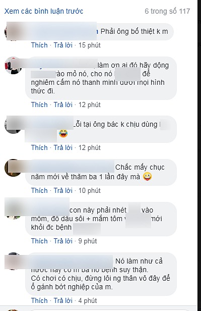 Những bình luận trái chiều từ phía dân mạng.    