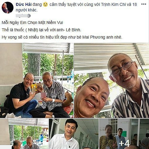 Chia sẻ của danh hài Đức Hải thu hút sự chú ý của cộng đồng mạng.    