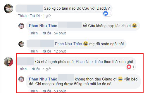 Nhiều người khen dáng Phan Như Thảo đã thon thả. Tuy nhiên, nữ diễn viên   cho biết cô vẫn chưa giảm được số cân nặng như mong muốn.