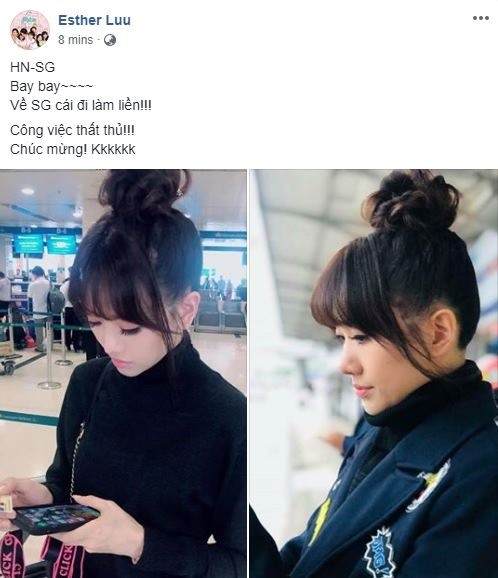 Hari Won đang rất bận rộn với công việc.  