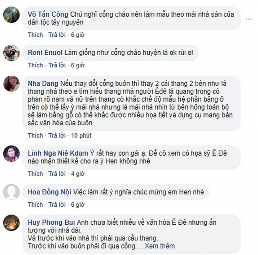 Phía dưới bài đăng của mình, rất nhiều người bày tỏ sự cảm kích và “hiến kế” ý tưởng cho Hoa hậu.    