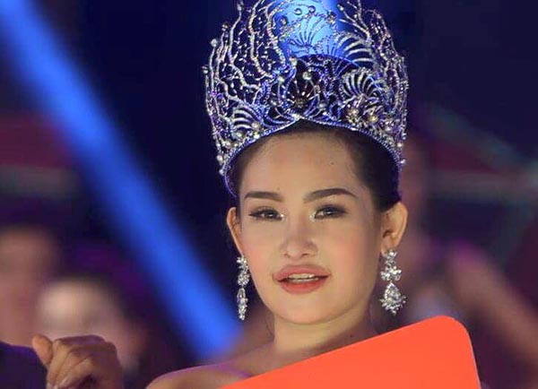 Hoa hậu Đại Dương Lê Âu Ngân Anh từng gây tranh cãi khi đăng quang.