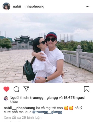 Nhã Phương tự nhận mình và Trường Giang là 