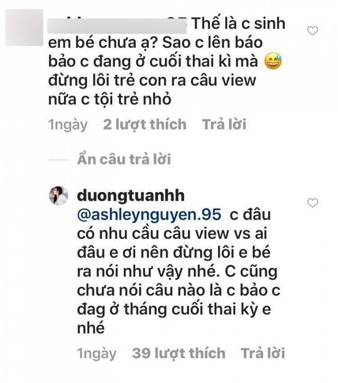 Tú Anh đáp trả cực gắt khi bị nói cố tình mang con ra để câu view.