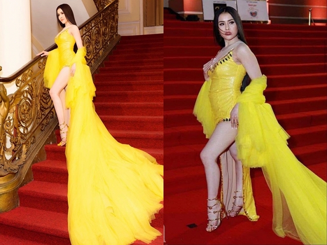 Thư Dung bị tung ảnh kém nuột nà nhưng cuối cùng lại được minh oan là sản phẩm  của photoshop do ai đó cố tình 