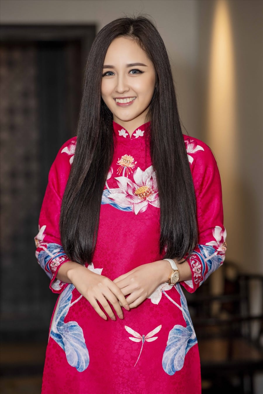 Hoa hậu Mai Phương Thúy.  