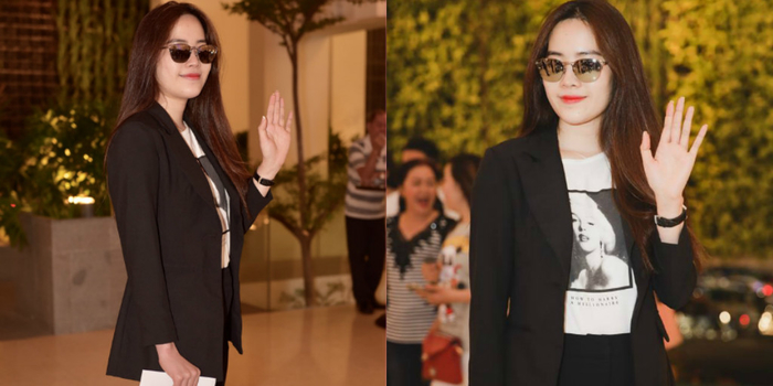 Nhan sắc và vóc dáng của Nam Em trong lần tái xuất tại Quatrian shbet hiện đang mở của nam ca sĩ Ưng Hoàng Phúc được đánh giá thon gọn hơn rất nhiều.