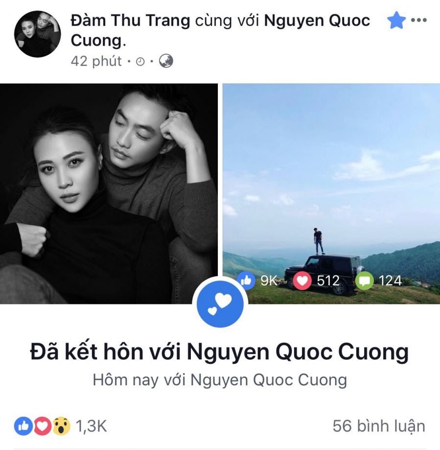 Động thái khẳng định chủ quyền của Đàm Thu Trang.    