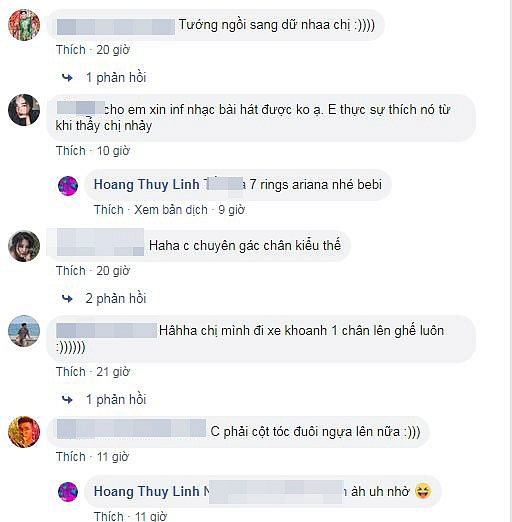 Dân mạng cho thích thú khi xem clip của Hoàng Thùy Linh.    
