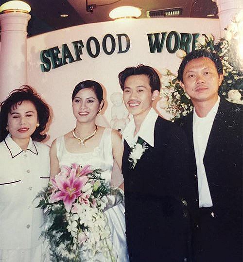 Ảnh cưới của Hoài Linh và Thanh Hương.    