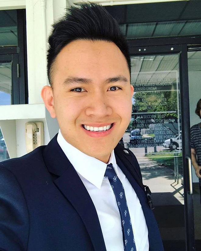 Con trai duy nhất của Hoài Linh và Thanh Hương, Võ Lê Thành Vinh.    