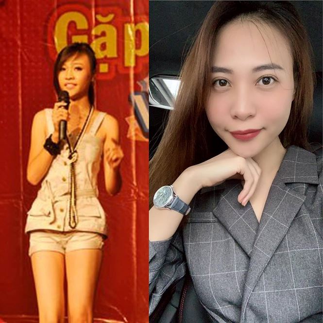 Bức ảnh 10 năm trước của Đàm Thu Trang khiến nhiều người khó nhận ra cô.