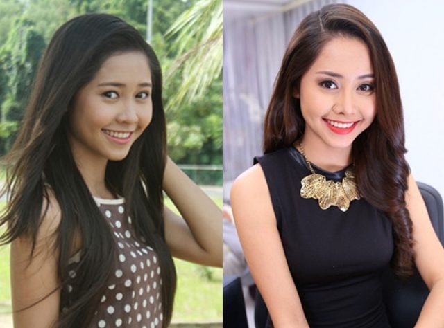 Tường Vy gây ấn tượng với khán giả bởi nụ cười tươi và lối sống “sạch scandal”.  